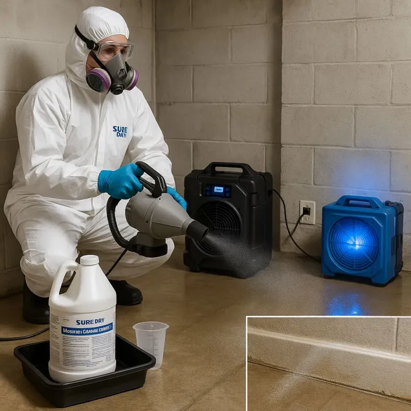 Sanitization and Odor Removal process in Wilkinsburg, PA