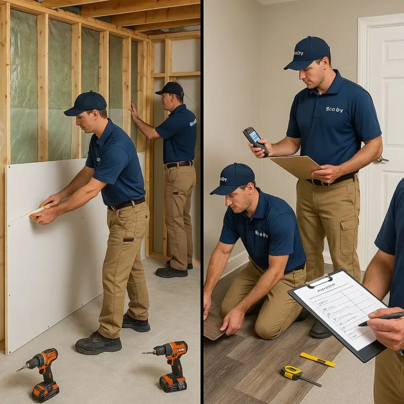 Repairs and Reconstruction process in Wilkinsburg, PA